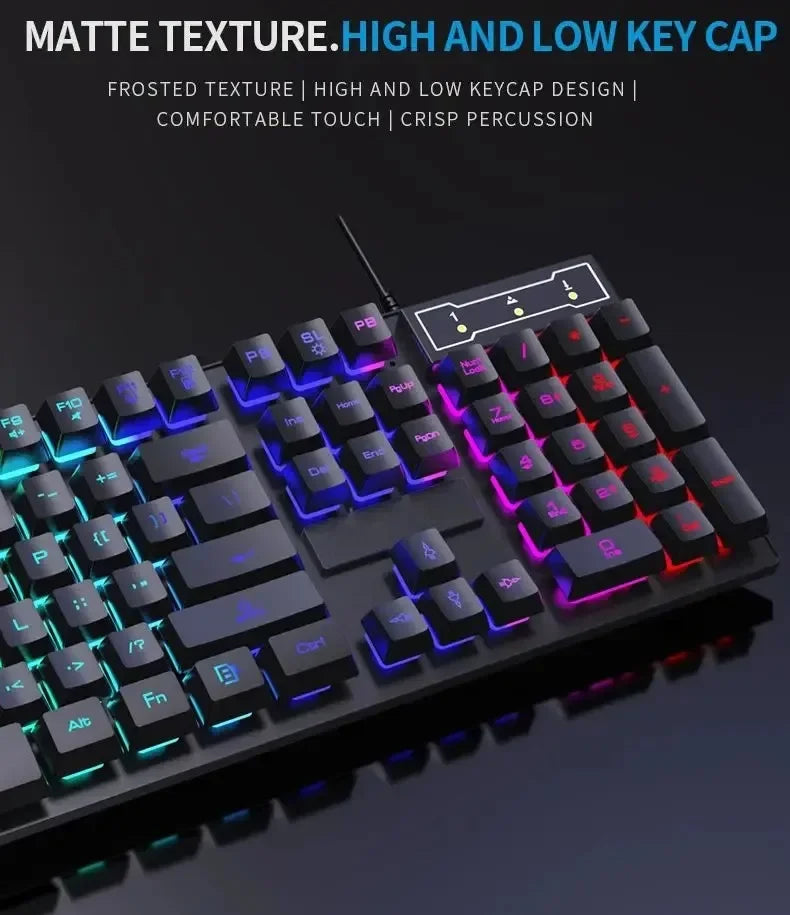 104 key Wired Gaming Keyboard BUNBLE!!!!