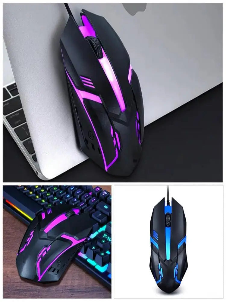 Sports LED Luminous Backlit USB Gaming Mouse