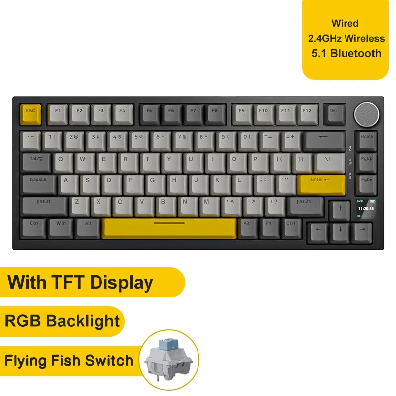 82 Keys Wireless Gamer Keyboard