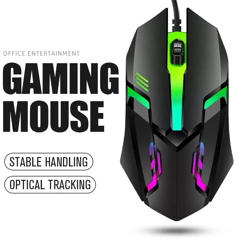 Sports LED Luminous Backlit USB Gaming Mouse